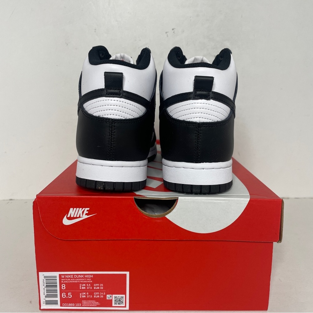 Nike Dunk High WMNS “Panda/Black White” 2023 - Picture 4 of 4